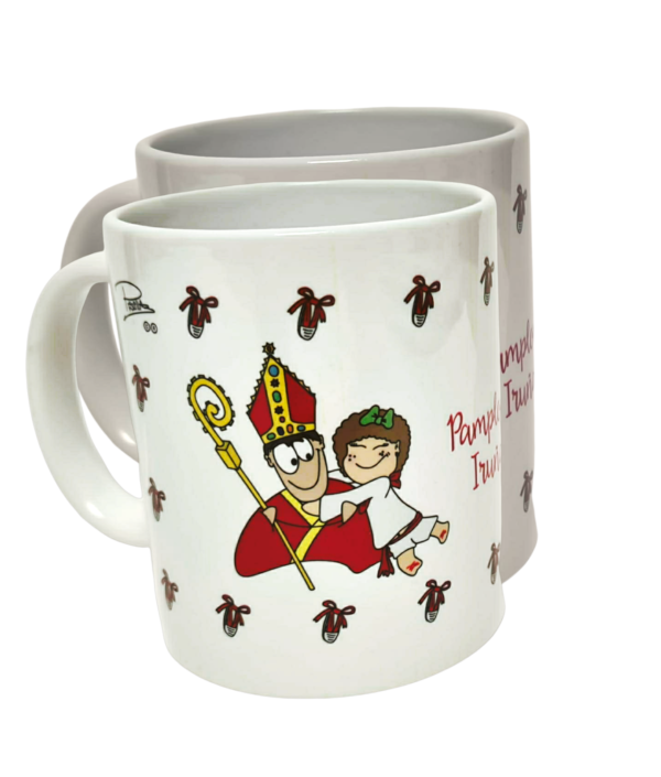 Taza abrazos de San fermín duo