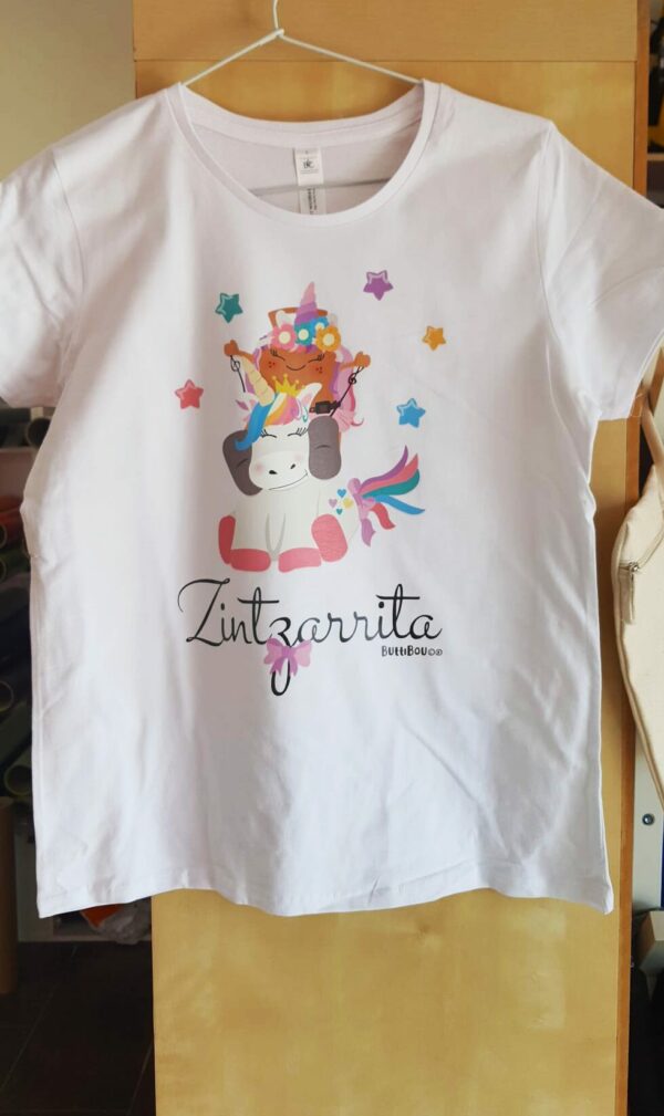 camiseta Zintzarrita Unicornio