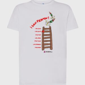 camiseta la escalerica sanferminera junior