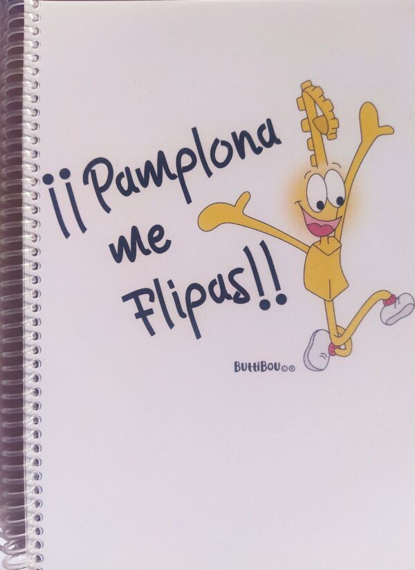 Libreta Pamplona me flipas!!