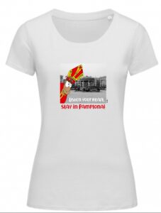 camiseta Stay in Pamplona mujer