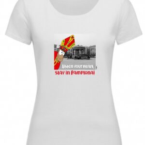 camiseta Stay in Pamplona mujer