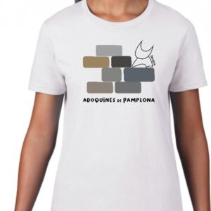 camiseta adoquines de Pamplonamujer