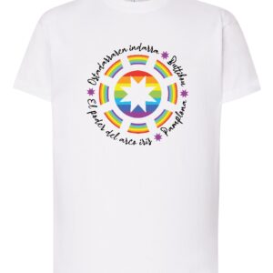 camiseta el poder del Arco Iris unisex