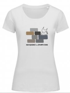 Camiseta los adoquines de Pamplona Mujer