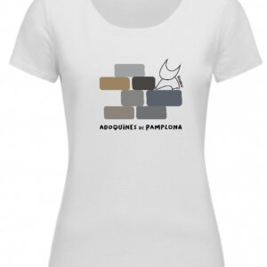 camiseta los adoquines de Pamplona Mujer