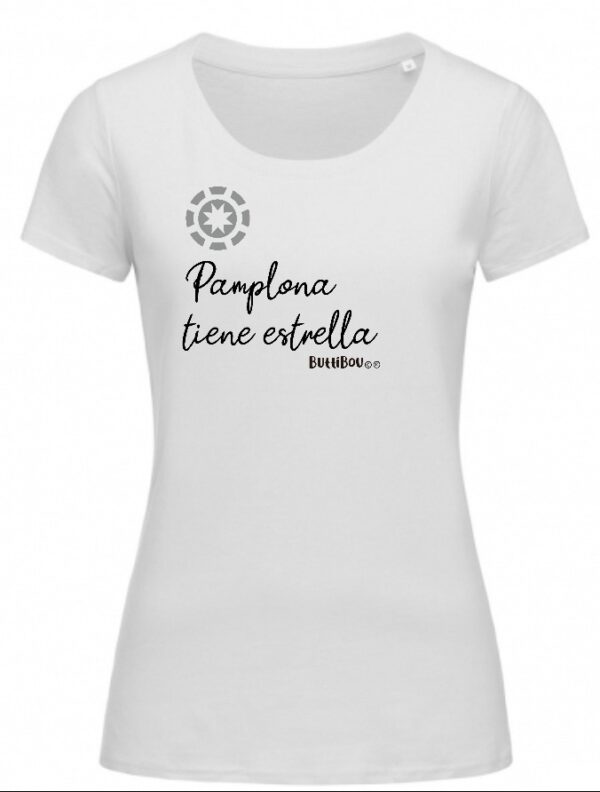 Camiseta Pamplona tiene estrella mujer