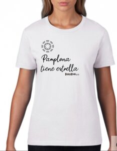 Camiseta Pamplona tiene estrella , Modelo