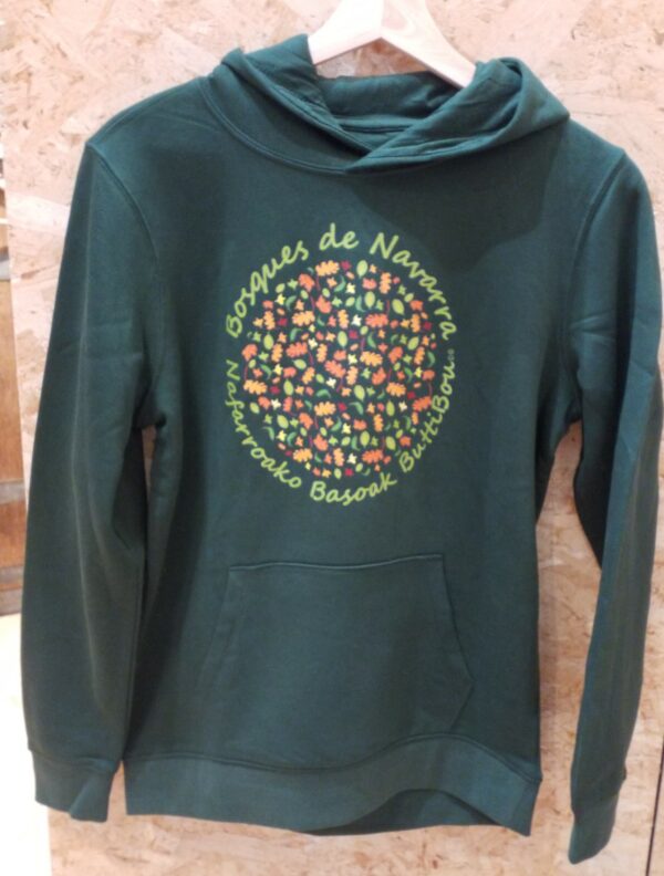 sudadera bosques de Navarra kids