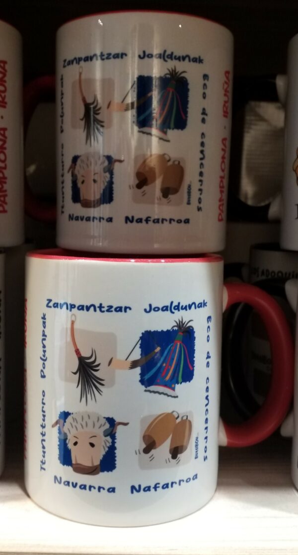 Taza Zanpantzar en el Carnaval, Navarra