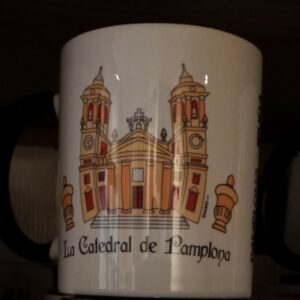 taza catedral de Pamplona