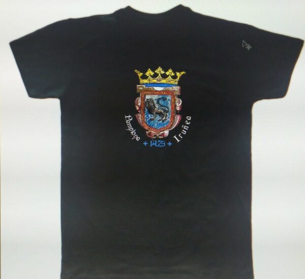 camiseta escudo de Pamplona 1423